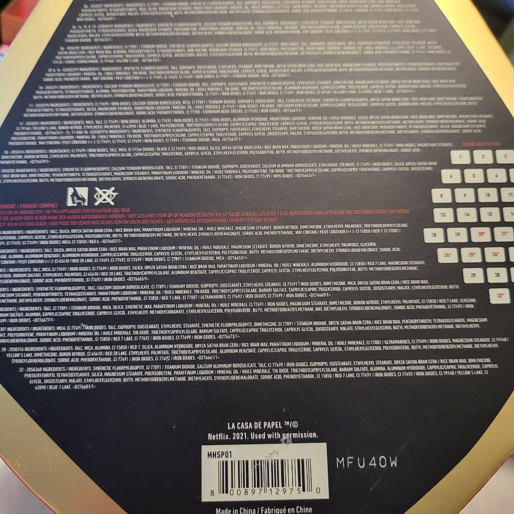 Money Heist nyx brand new palette - Picture 3 of 3